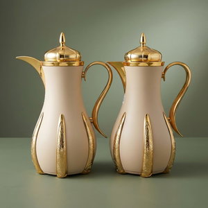 طقم ترامس سنا السيف غاليري، قطعتين، 1/1 لتر، حافظة داخلية ستانلس ستيل - بيج ذهبي product image