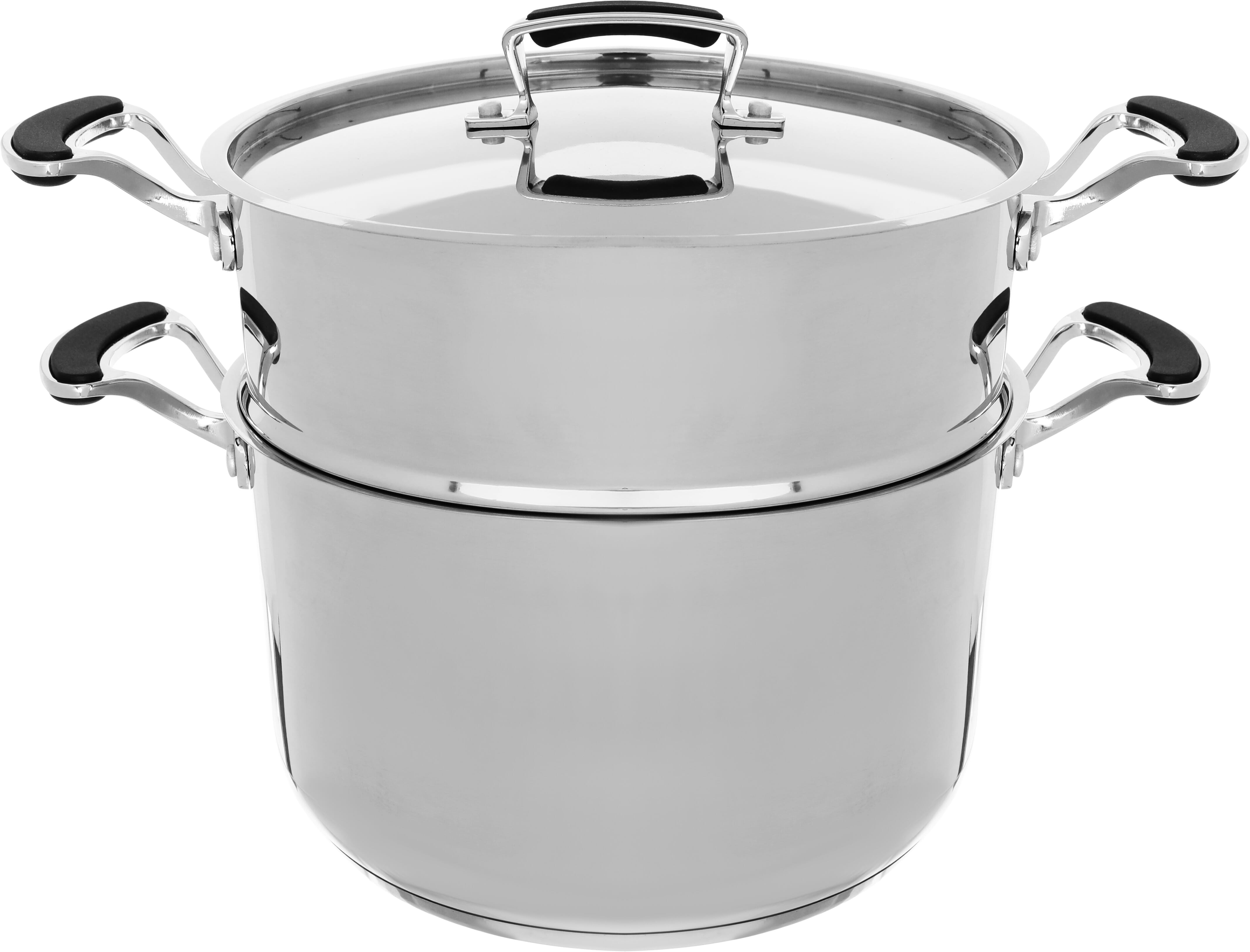 طقم قدور استيل روكي، 11 قطعة - فضي product image 2