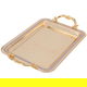 Alsaif gallery Tofaria Steel , 34x25x2 cm - Gold product image 1