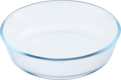 Mirolex Glass Oven Tray Set, 3 Pieces, Round - Clear product image 3