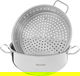 Hascevher steel pot, 5 pieces, glass lid - silver product image 2