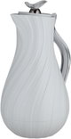 Glory Layal Thermos, 1 Liter, Glass Interior, Transparent Handle, Push-Button Lid - Light Gray product image 4
