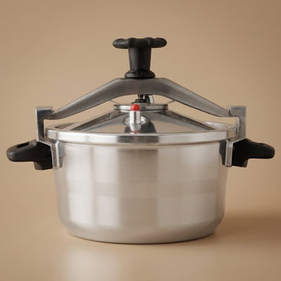 قدر ضغط العاصوف ألمنيوم السيف غاليري، 6 لتر - فضي product image 1