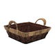 سلة تقديم خوص السيف غاليري، مربع - بني product image 1