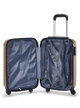 طقم شنط سفر ABS ليمرا، 3 مقاسات، 4 عجلات، WM-217-3PCS - ذهبي product image 2