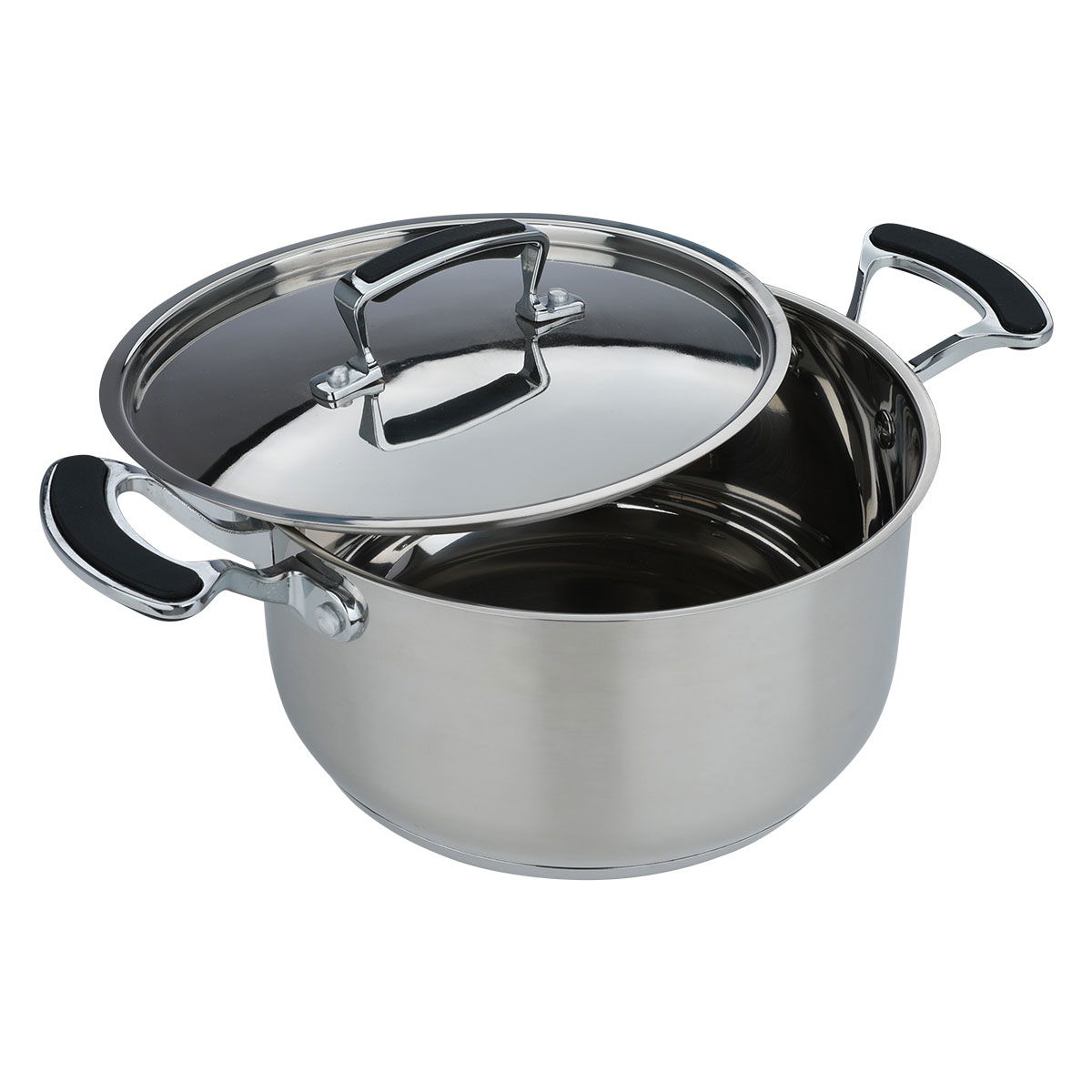 قدر استيل روكي، 20سم - فضي product image 3