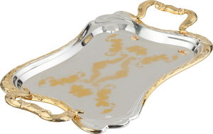 Al Saif Gallery Stainless Steel Torrent Set, 3 Pieces - Silver Gold product image 2