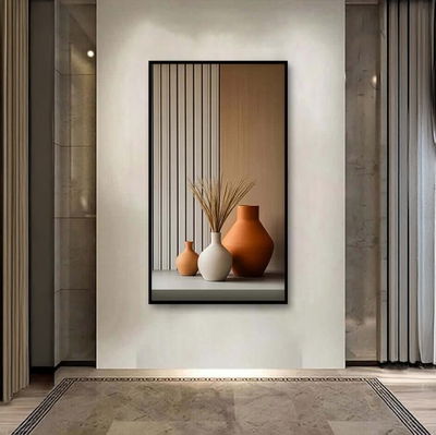 لوحة جدارية كانفس طباعة، 200×100 سم، اطار اسود - متعدد الالوان product image 5