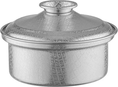 طقم قدور المونيوم السيف بلص، 14 قطعة - فضي product image 2