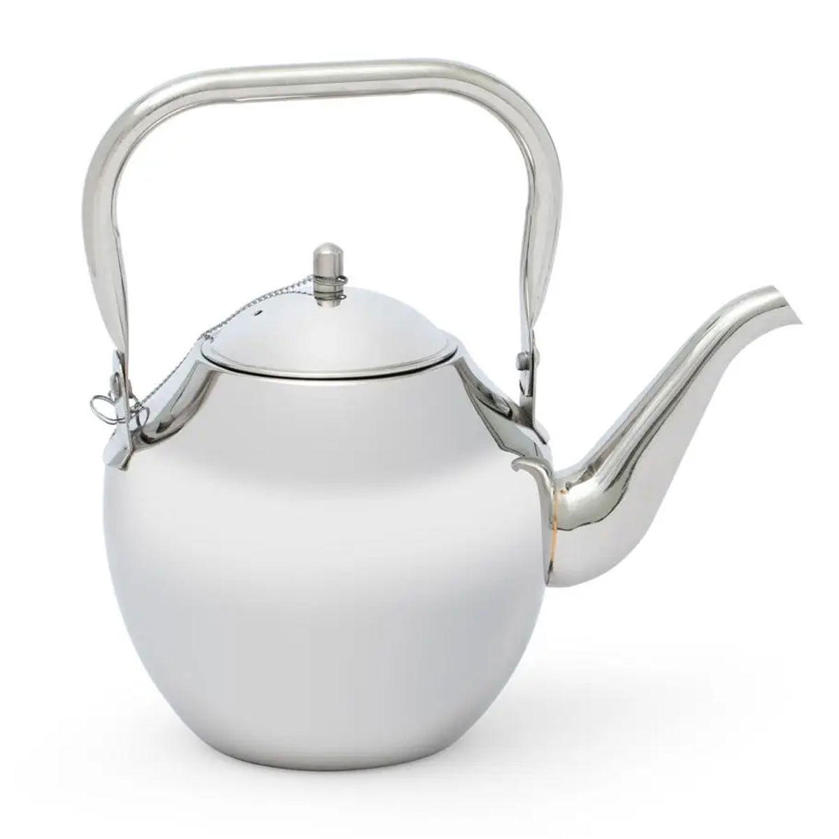 Steel Maxima Teapot, 1.2L - Silver product image