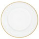 صحن حلا زجاج السيف غاليري، 33×33×2 سم، دائري، بخط ذهبي - شفاف product image 2