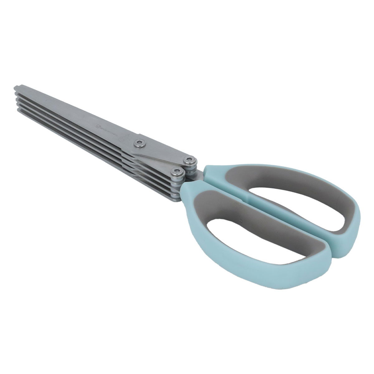 Steel Alsaif Gallery Kitchen Scissors, Silicone Handle - Cyan product image