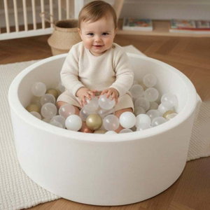 حوض كرات اسفنجية فان مومنت، 90×30 سم، 50 كرة - ابيض product image