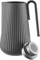 Glory Sumo Thermos, 1 liter, nickel handle, glass interior, push-button - dark gray glossy black product image 5