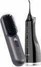 Shanb Grooming Kit Cordless Beard Comb and Toothbrush, Rechargeable, 3 Modes, 360° Rotating Nozzle, PTC Technology, USB Charging, Auto Shut-Off After 30 Minutes, Charges in 1 Hour, SH-014 - Gray/Black product image 1