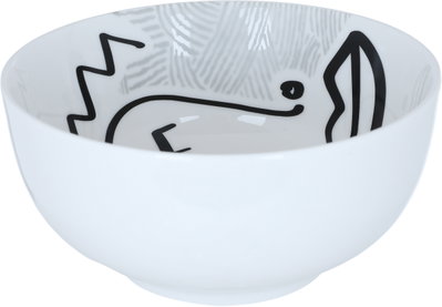 طقم تقديم عشاء بورسلان السيف غاليري، نقش الجوزاء، 24 قطعة - أبيض product image 3