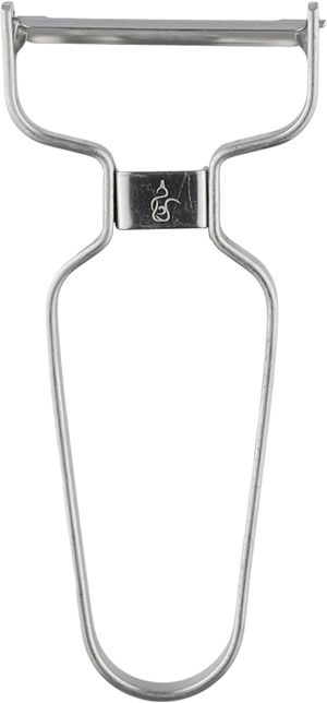 قشارة خضار استيل السيف غاليري، 12x5.5 سم - فضي product image