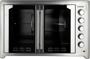 فرن بشواية الهمر إديسون، 2800 واط، 150 لتر، 2 باب، TY1505BCL - فضي product image