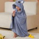 منشفة رضيع كورال فليس ريفي، 85×85 سم - بترولي ازرق product image 8