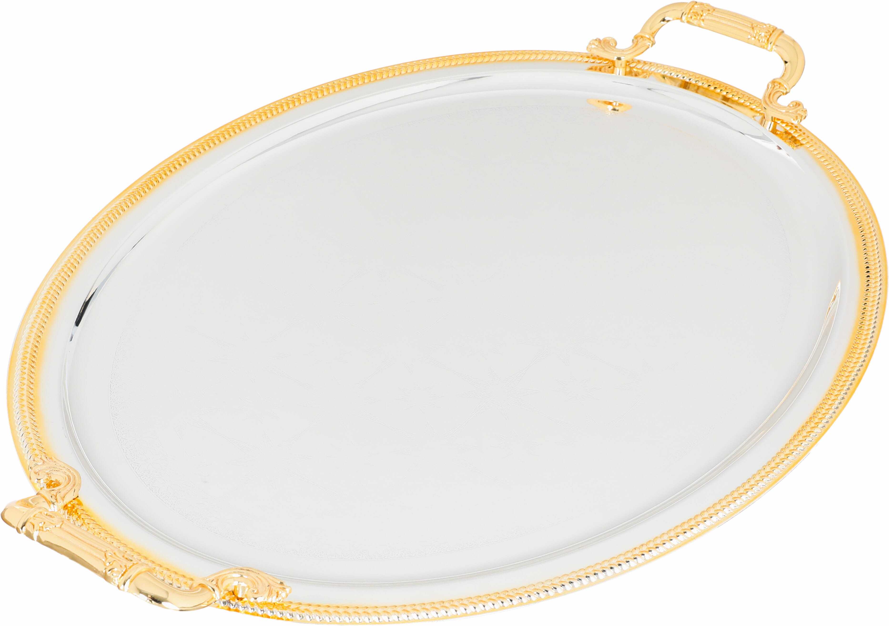 طقم طوفريات استيل السيف غاليري، 3 قطع - فضي ذهبي product image 2