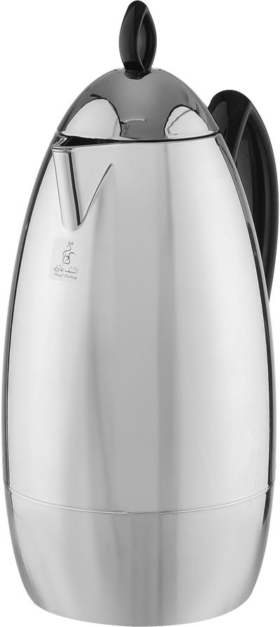 طقم ترامس العلا السيف غاليري، 21 قطعة، مع طوفرية، اكواب شاي و قهوة - فضي اسود product image 7