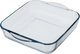 طقم صواني فرن بوركم زجاج باشاباتشى، قطعتين، مربعة - شفاف product image 4
