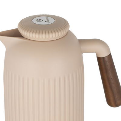 Timeless Jayda thermos, 1 liter, with wooden handle - brown product image 3
