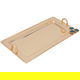 طقم طوفرية مع 2 تمرية استيل السيف غاليري، 3 قطع - ذهبي product image 2