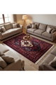 سجادة بوليستر سجادتي، 160×230 سم، بنقشة قندهار - أحمر product image 7