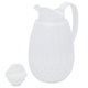 Al Saif Gallery Timeless Diamond thermos, 1 liter, thermal glass inner container, plastic outer shell - white product image 3
