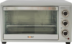فرن كهربائي كولن، 1500 واط، 35 لتر، مزود بشواية، 802104006 - فضي product image
