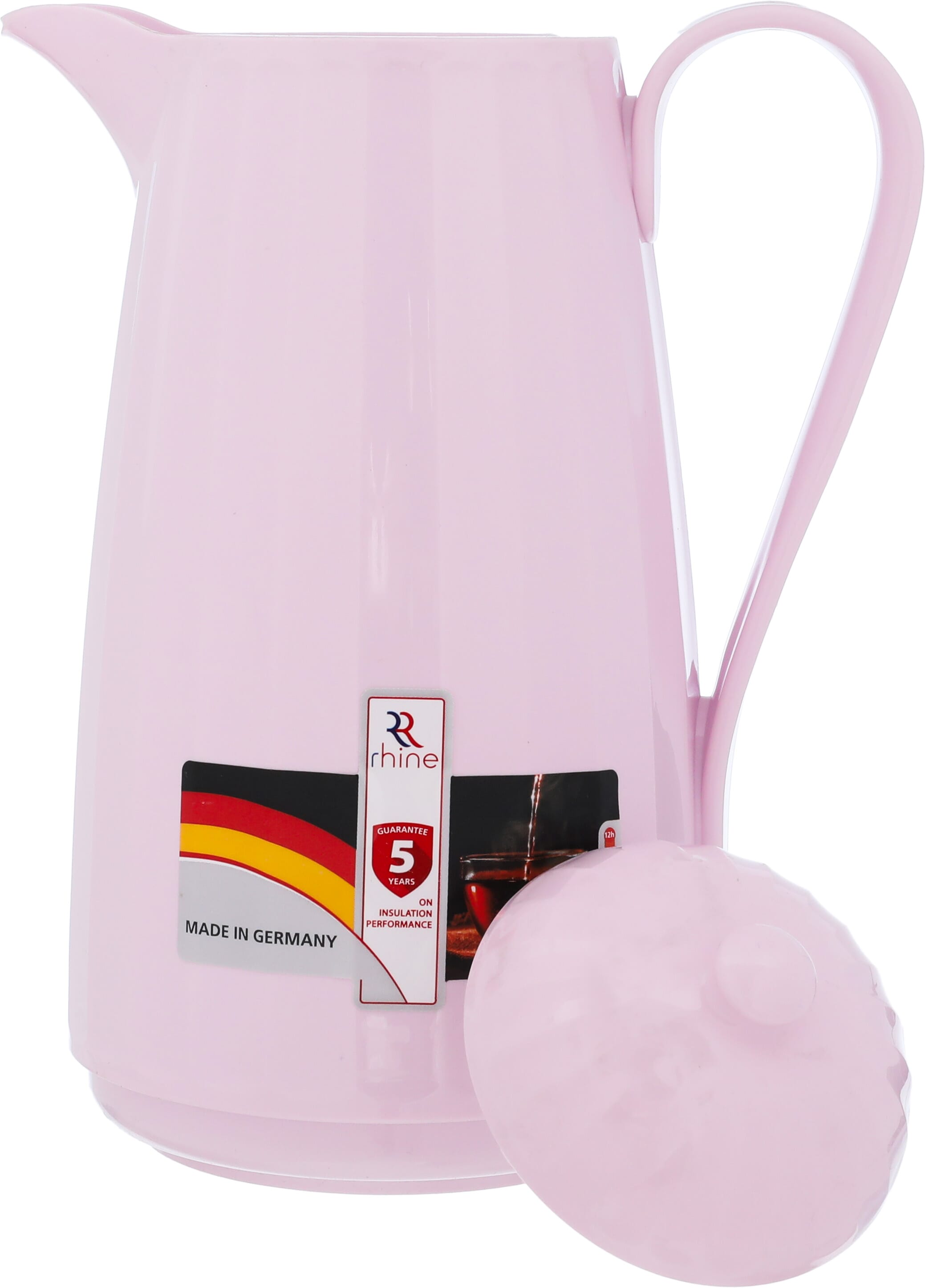 Markotic Rhine Thermos, 1 liter, thermal glass inner container, plastic outer shell - purple product image 4