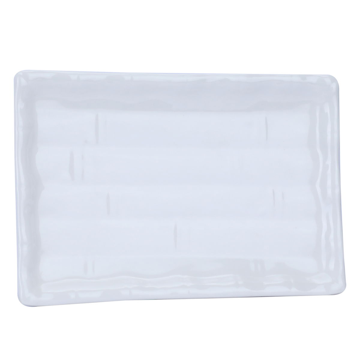 صحن تقديم ميلامين السيف غاليري، 203×138×20 - أبيض product image 2