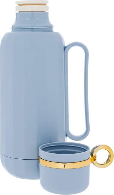 ترمس رحال تايملس، 1 لتر، حافظة داخلية زجاج حراري - ازرق غامق product image 4