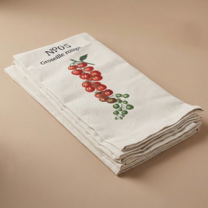 Al Saif Gallery Fabric Kitchen Towels Set, 3 Pieces, 45 x 70 cm - Beige product image