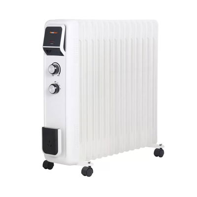 Koolen 807102048 Oil Heater, 2500 Watt, 15 Fins, 3 Levels - White product image 1