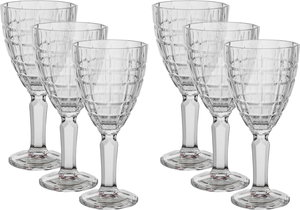 Al Saif Gallery Glass Cups Set, 6 Pieces - Clear product image