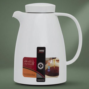 ترمس ليما السيف غاليري، 0.35 لتر، ضغاط، حافظة داخلية زجاج حراري - أبيض product image