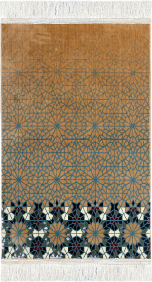 سجادة صلاة هامبل، 110×70 سم، سماكة 8 ملم، R-AS-5-052 - بني فاتح product image