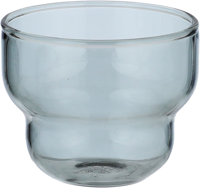 طقم تقديم شاي وقهوة زجاج صحن رخام السيف غاليري، 18 قطعة - شفاف أسود product image 2