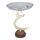 Al Saif Gallery Steel Serving Stand, 30X30X40 Cm - Silver product image 1