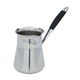Al Saif Gallery steel pot, 250 ml, with black-silver silicone handle product image 1