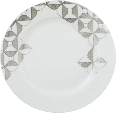 طقم سفرة بورسلان زجاج السيف غاليري، 61 قطعة، منقوش - ابيض شفاف product image 16