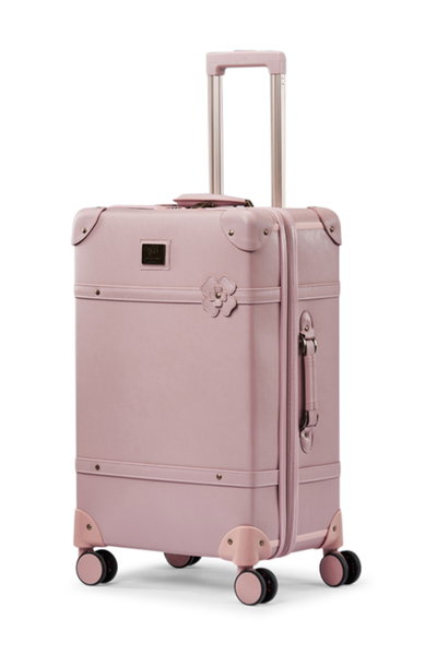 Limra LMA-7059 Artificial Leather Luggage Set, 4 Sizes, 4 Wheels, 360 Degree Rotating - Pink product image 4