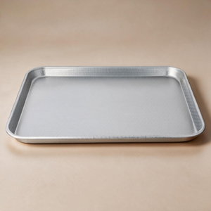 طوفرية تقديم الومنيوم سيف بلص، 42x33 سم، مستطيلة، - فضي product image