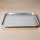 طوفرية تقديم الومنيوم سيف بلص، 42x33 سم، مستطيلة، - فضي product image 1