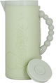 Al Saif Gallery Royal 7 glass thermos, 1 liter, with leather cover, glass inner case, plastic outer body - green product image 4