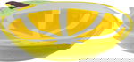 Alsaif Gallery Porcelain Dessert Plate, 23.7 x 18.5 x 3.7 cm - Yellow White product image 2
