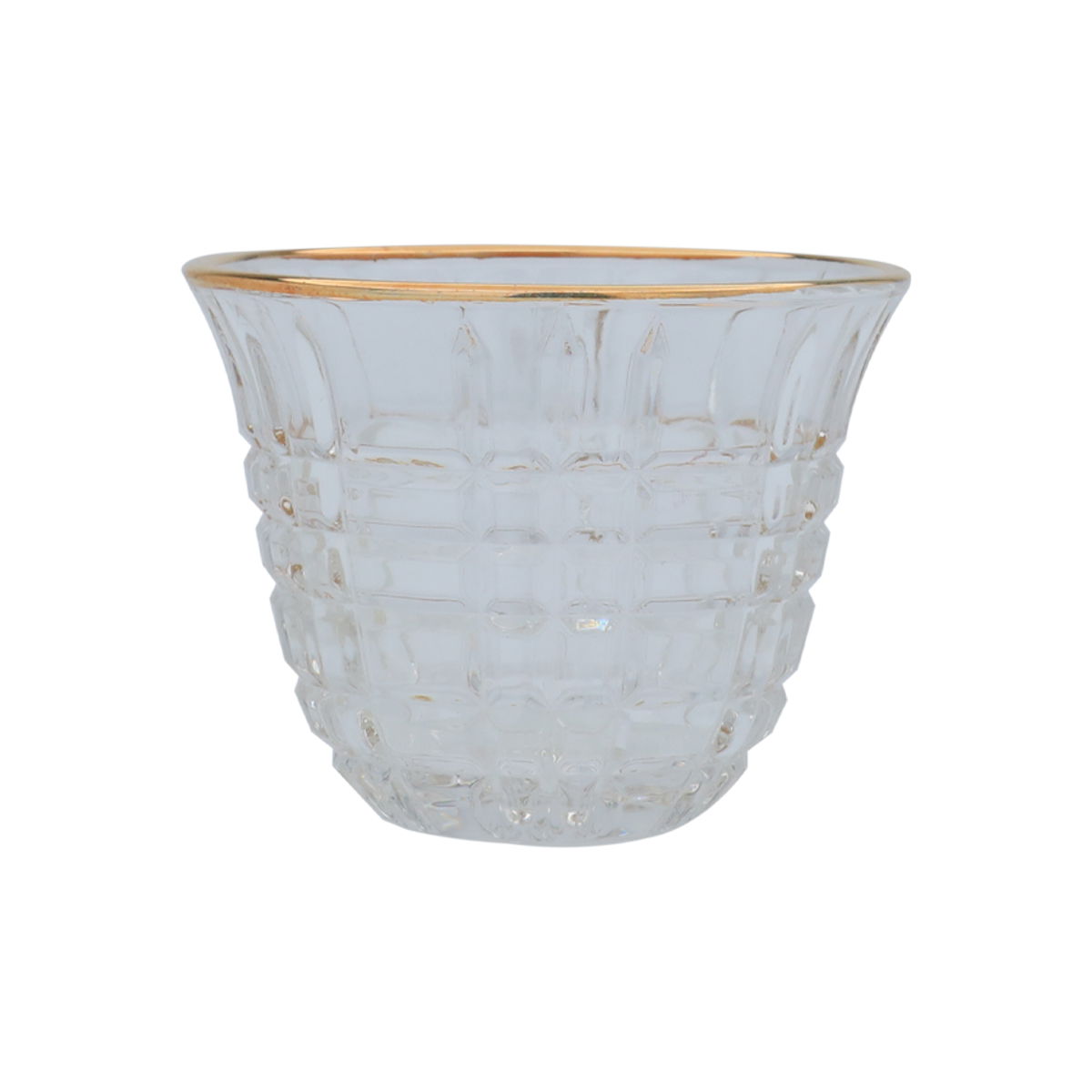 Max Al Saif Gallery Coffee Cup Set, Glass, 6 Pieces - Clear product image