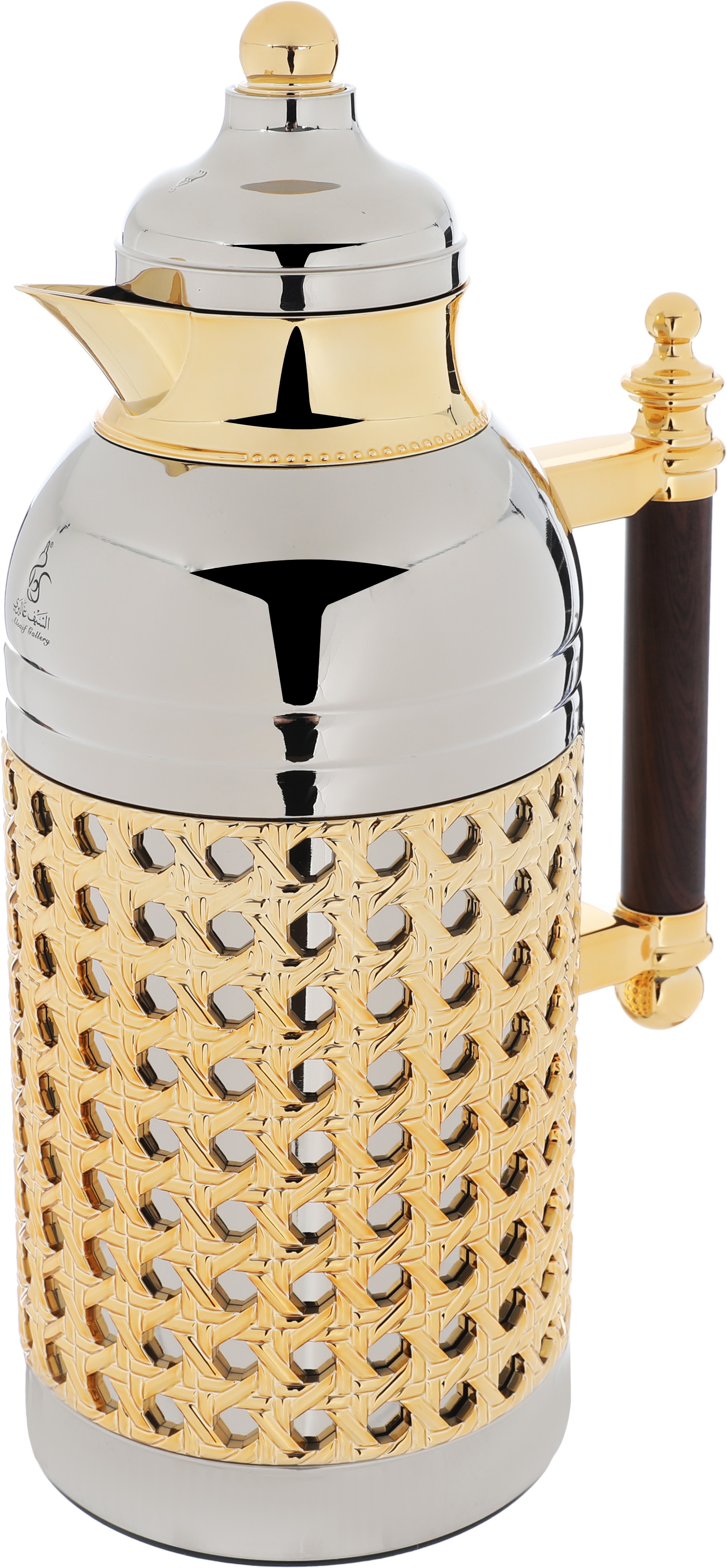 طقم ترامس سارة السيف غاليري، 1/1 لتر، حافظة داخلية زجاج حراري، هيكل خارجي استيل - ذهبي product image 8